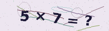 Captcha matematic